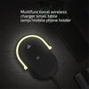 Not specified charger 3 In 1 Wireless Charger Led Night Light Touch Control Bedside Table Lamp Phone Holder ur tech