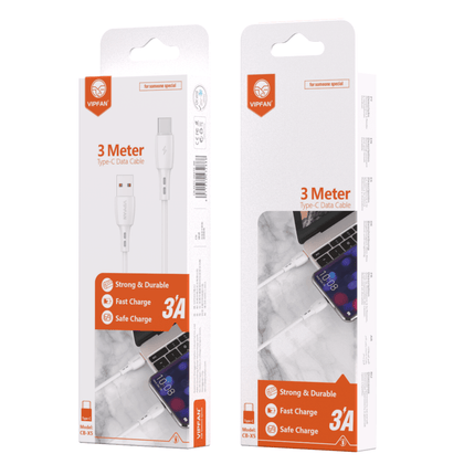 hoco. Cable 3A Fast & Safe Charge Cable w/ 2M & 3M (X5) ur tech