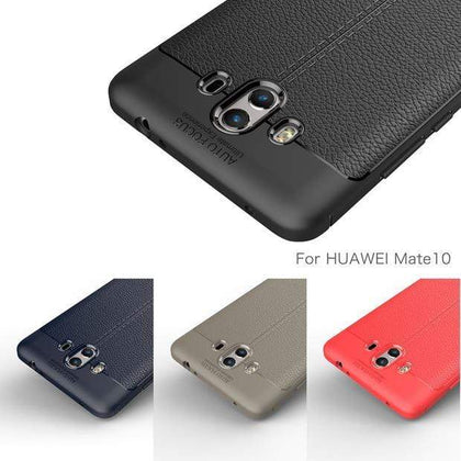 Your Tech shop Wellington cases Auto Focus Litchi Texture Silicone TPU Back Cover ur tech