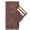 urtechlimted General Brown / A71 SAMSUNG All Model 2 Layers Wallet Magnetic Case with 5 Card Holder and Cash Holder for SAMSUNG ur tech