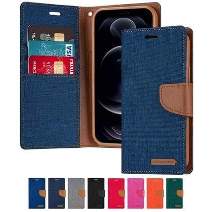Not specified Phone Accessories iPhone 6 / 7 / 8 / SE 2020 Goospery Canvas Wallet Case ur tech