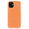 Your Tech shop Wellington General iPhone 6/7/8/SE / Bright Orange Crocodile Skin PU Leather Hard Back Cover Case ur tech